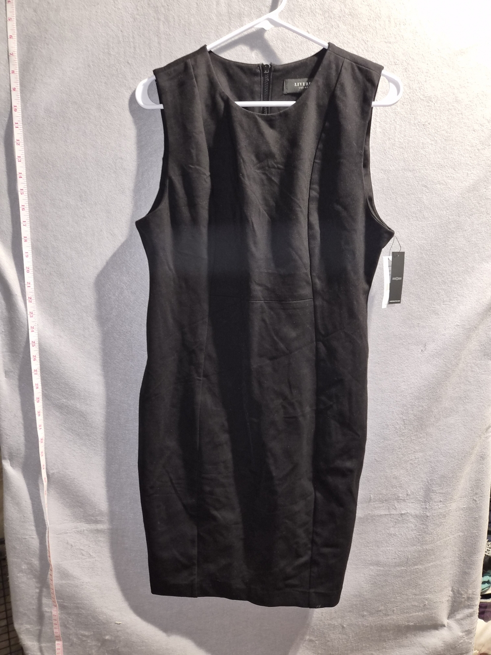 Liverpool Los Angeles Black Sleeveless Sheath Dress – Size 6/28 – NWT